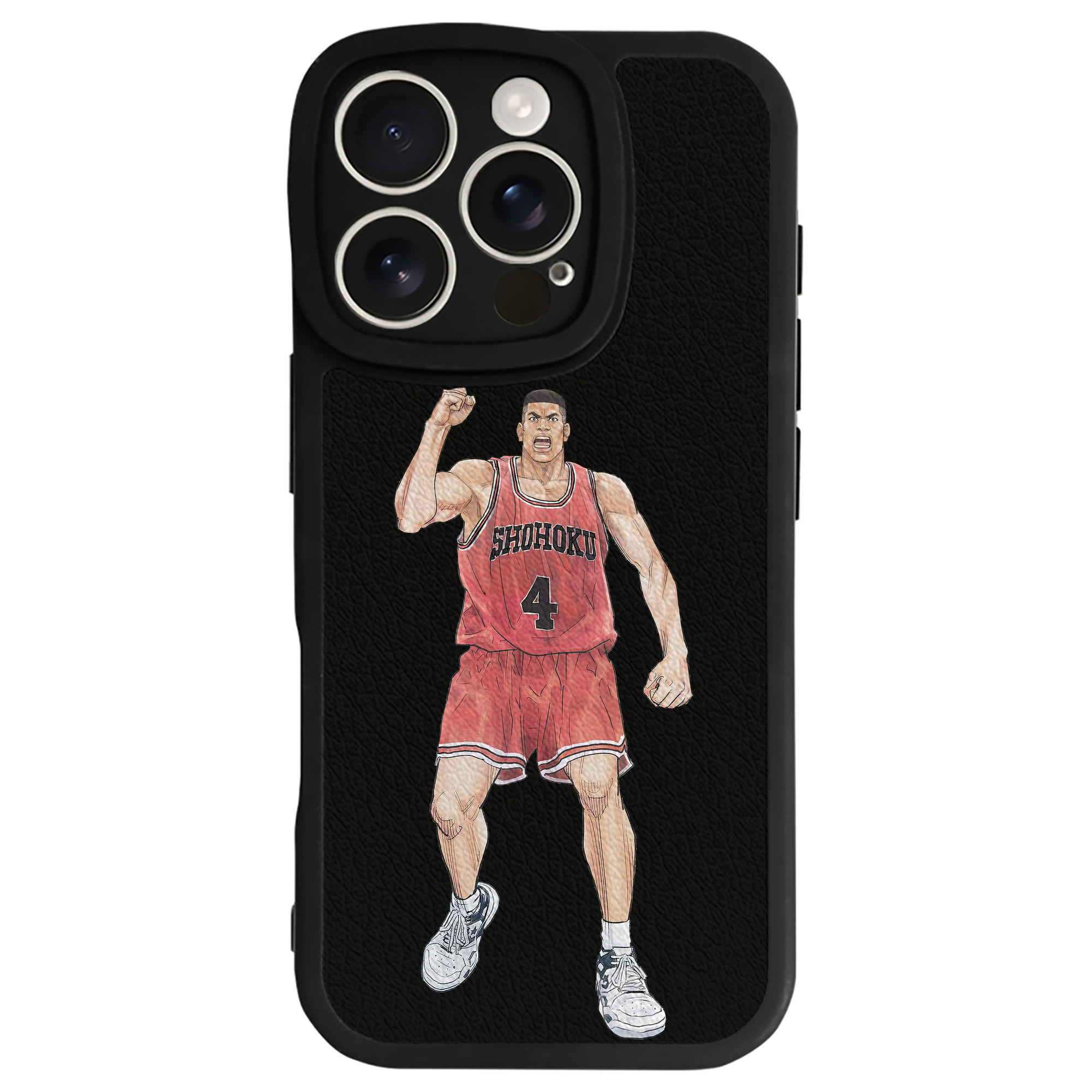 （画像用） SLAM DUNK／スラムダンク 【iPhone 16シリーズ対応】シリコンスマホケース（レザー調） 材質：シリコン